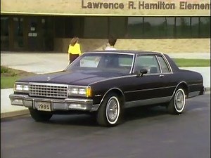 1985 Chevrolet Caprice and Impala Manufacturer Laserdisc Promotional Video