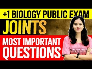 Plus One Biology | Locomotion and Movement | joints - Important Question | Exam Winner