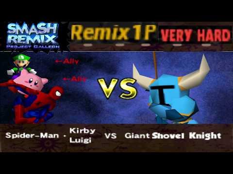 Smash Remix: Project Galleon - Remix 1P Mode with Spider-Man (VERY HARD)