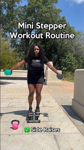 The BEST Mini Stepper Workout Routine to Maximize Results #motivation #exercise #weightloss #shorts