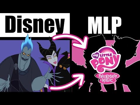 Disney Villains as MLP Characters! 🌈