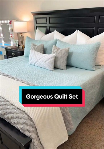 Gorgeous Quilt Set — Choose California King for King Beds