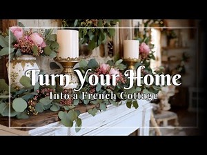 Turn Your Home into a Cozy French Cottage — Here's How!