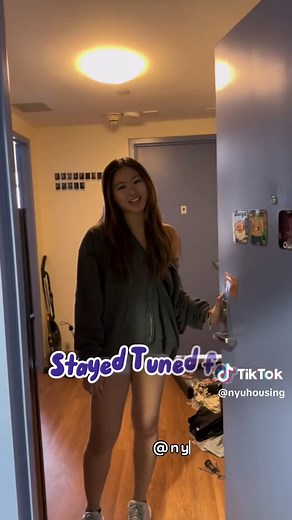 On NYU Cribs Episode 3, we have Logan showing us her dorm in Founders Hall!🏙️ She lives in a traditional first-year hall in a 2 bedroom, 4 person suite💜
