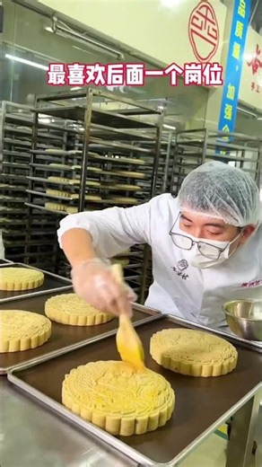 Working in the mooncake factory, time seems to have frozen. #MooncakeFactory #India