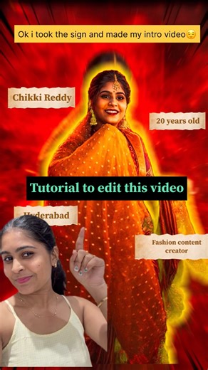 chikki__reddy__✨ on Instagram: "Comment down for prompt . . . . [tutorial,edit,video,trending,intro,explore,viral,editing,prompt,chatgpt,AI,comments,AIedit,reel] . . . . #reels #edit #tutorial #instagram #reelsvideo"