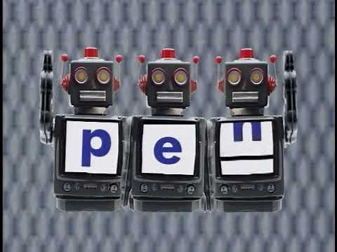 Between the Lions: "Robot Word Morph: "wet-pet-pen-hen"