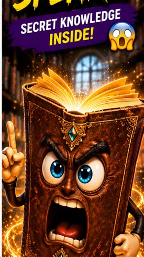 📚 The Magical Talking Book That Came to Life!#TalkingBook #MagicBook #AnimatedStory