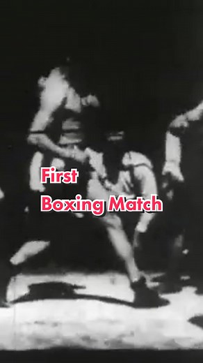 The First Boxing Match Ever Filmed in 1894!