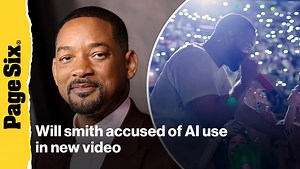 Watch the Will Smith tour video accused of using AI crowds