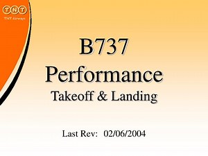 B737 Performance Takeoff &amp; Landing - SlideServe