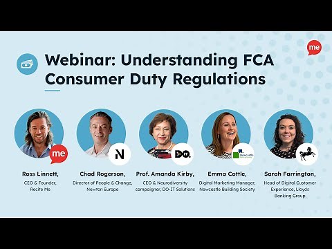 Webinar: Understanding FCA Consumer Duty Regulations