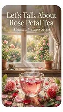 Benefits of Rose Petal Tea in 1 Minute, Lots of Antioxidants