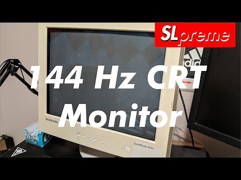 The 144Hz CRT Monitor from 2002 / Samsung SyncMaster 955DF