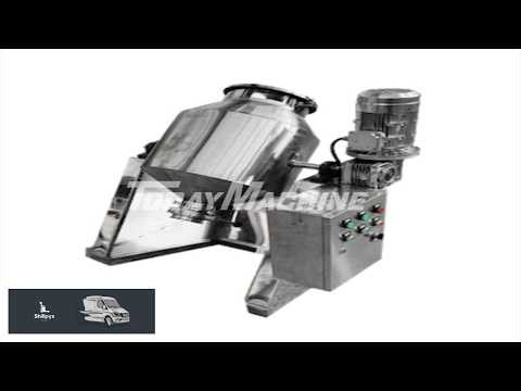 V Cone Type Dry Powder Blender Mixer Machine