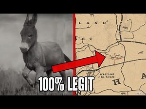 How To Get Donkey 100% LEGIT | Red Dead Redemption 2 with Location!