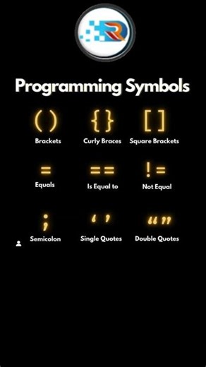 Stop Calling It "Squiggly Bracket"! (Programming Symbols Explained) #programing