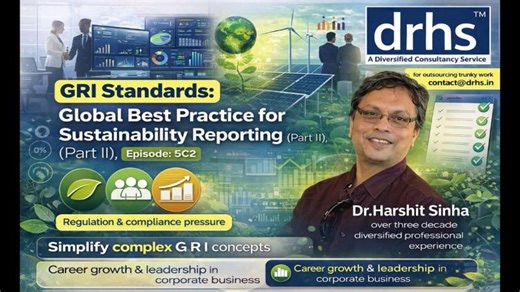 GRI Standards for Sustainability Reporting Best Practices | Dr. Harshit Sinha posted on the topic | LinkedIn