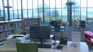 Mott branch library opens