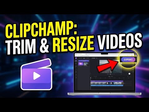 How to register with Clipchamp for trimming and resizing videos - Step By Step