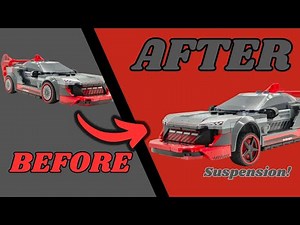 How to MOD your Lego AUDI QUATTRO ETRON!
