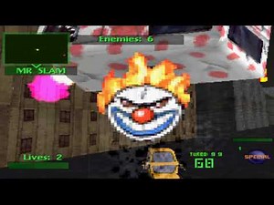 Twisted Metal 2 (PS1): Sweet Tooth - unlock, gameplay and ending