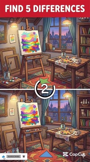 Masterpiece Challenge - Spot the Difference! #spotthedifference #puzzle #gaming