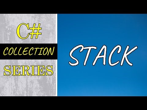Stack in C# with real time example | C# Collection Part 10