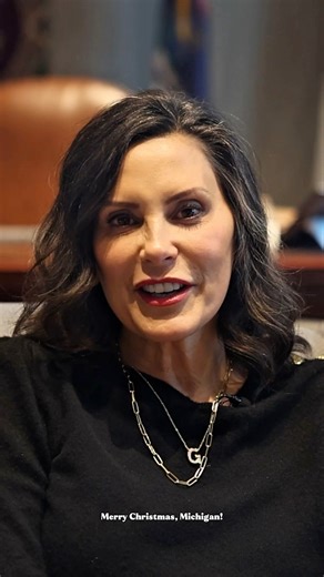 Merry Christmas Michigan! I’m wishing everyone celebrating a day of joy, love, and lots of fun with family and friends 🎄 | Governor Gretchen Whitmer