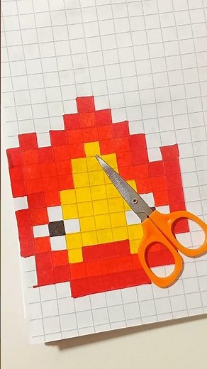 Kawaii Pixel Art Ideas| Step by Step #pixelartideas #art #shorts