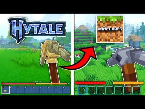 🔥 TRANSFORM MINECRAFT INTO HYTALE!! 😯 | HYTALE TEXTURES AND ADDONS FOR MCPE