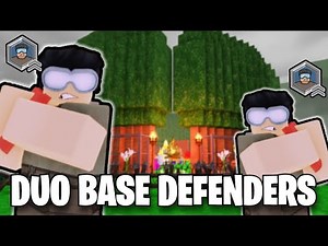 Two Base Defenders Build an *INSANE* Base in Roblox 99 Nights in the Forest