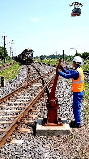 Train Switching Tracks Emergency Brake Test! #train #realtrain #traintrack #railwayswitch #trackswitch #traincrossing #railwaylife | Trainbolo