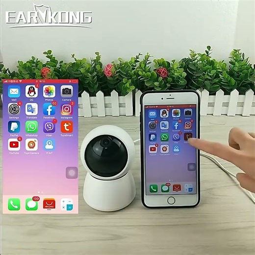 1080P HD Tuya WiFi Camera Home Burglar Security Alarm Camera