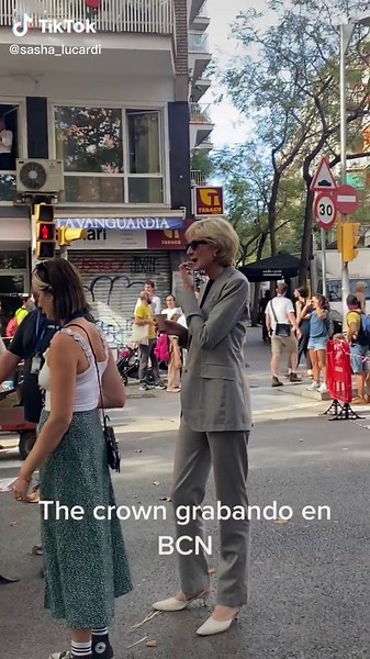 Detrás de Cámaras de The Crown en Barcelona