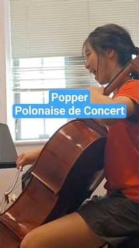 Lavie Cello | Popper - Polonaise de Concert, Op. 14 #shorts #popper #polonaise #concert #cellomusic