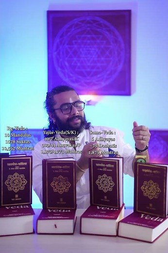 Overview of the 4 Vedas in 30 Seconds 🔱 | #VedicRevivalOfBharat