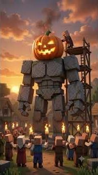 How The First Iron Golem Was Created... 🗿 Minecraft Story