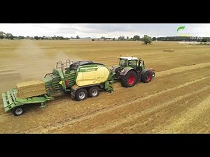 Vorführung Krone Presse BiG Pack 1290 HDP VC mit BaleCollect