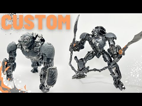 [Custom] Transformers Rise of The Beasts Optimus Primal | Studio Series 106 | Repaint