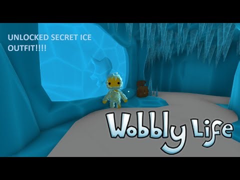 HOW TO UNLOCK THE SECRET WOBBLY LIFE ICE OUTFIT!!