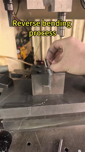 Reverse bending process