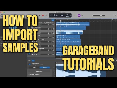 How to Import Samples and Loops into Garageband (By Apple)