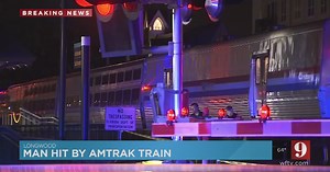 Man struck, killed by train after attempting to race across tracks, Longwood police say