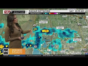 South Florida 10 a.m. Weather Forecast 10/14/2023