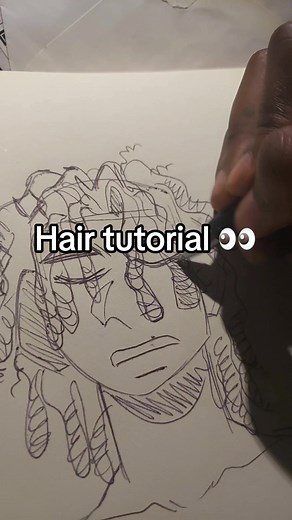 How to Draw Dreads: Step-by-Step Tutorial for Black Hair