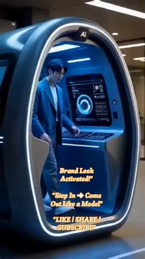 AI Style Upgrade Pod—Future of Makeover Technology! 👗🌟