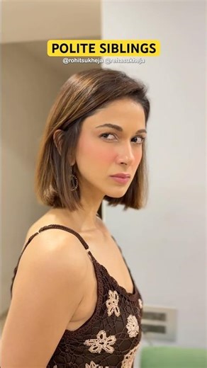 Polite siblings #funny #comedy #couple #explore #shorts #siblings