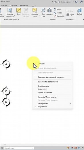 REVIT Cómo activar el navegador de proyecto