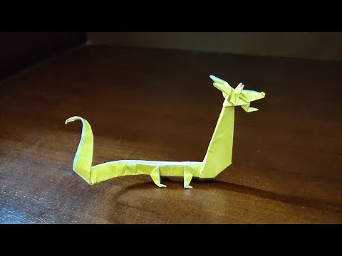 Origami Chinese Dragon - How To Fold A Paper Chinese Dragon
